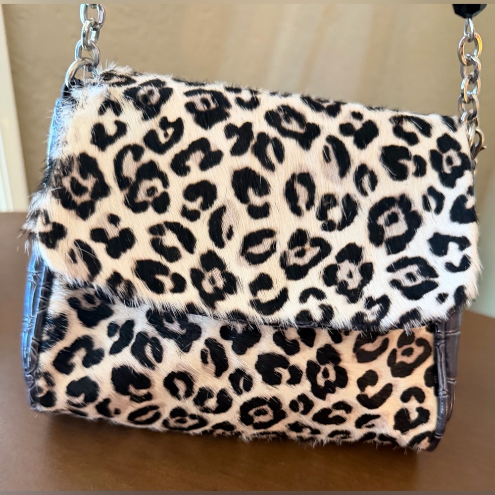 Leopard Print Small Women's Crossbody Bag